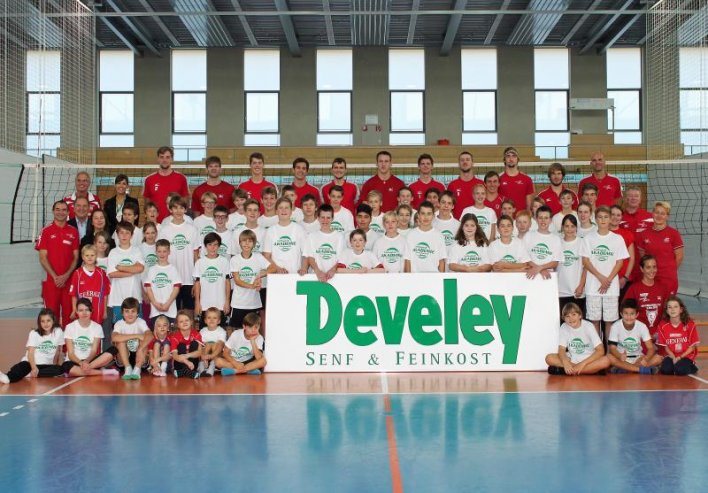 Volleyballcamp der Develey-Volleyballakademie 2013